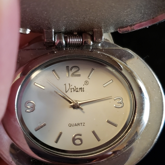 Turquiose bangle watch.